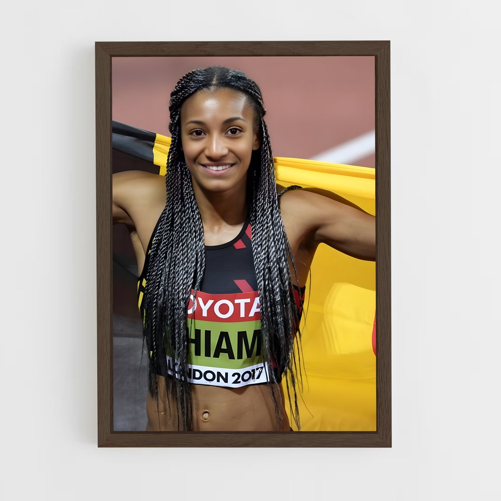 Poster Élan de Fiereté – affiche Athlétisme (vue 5)